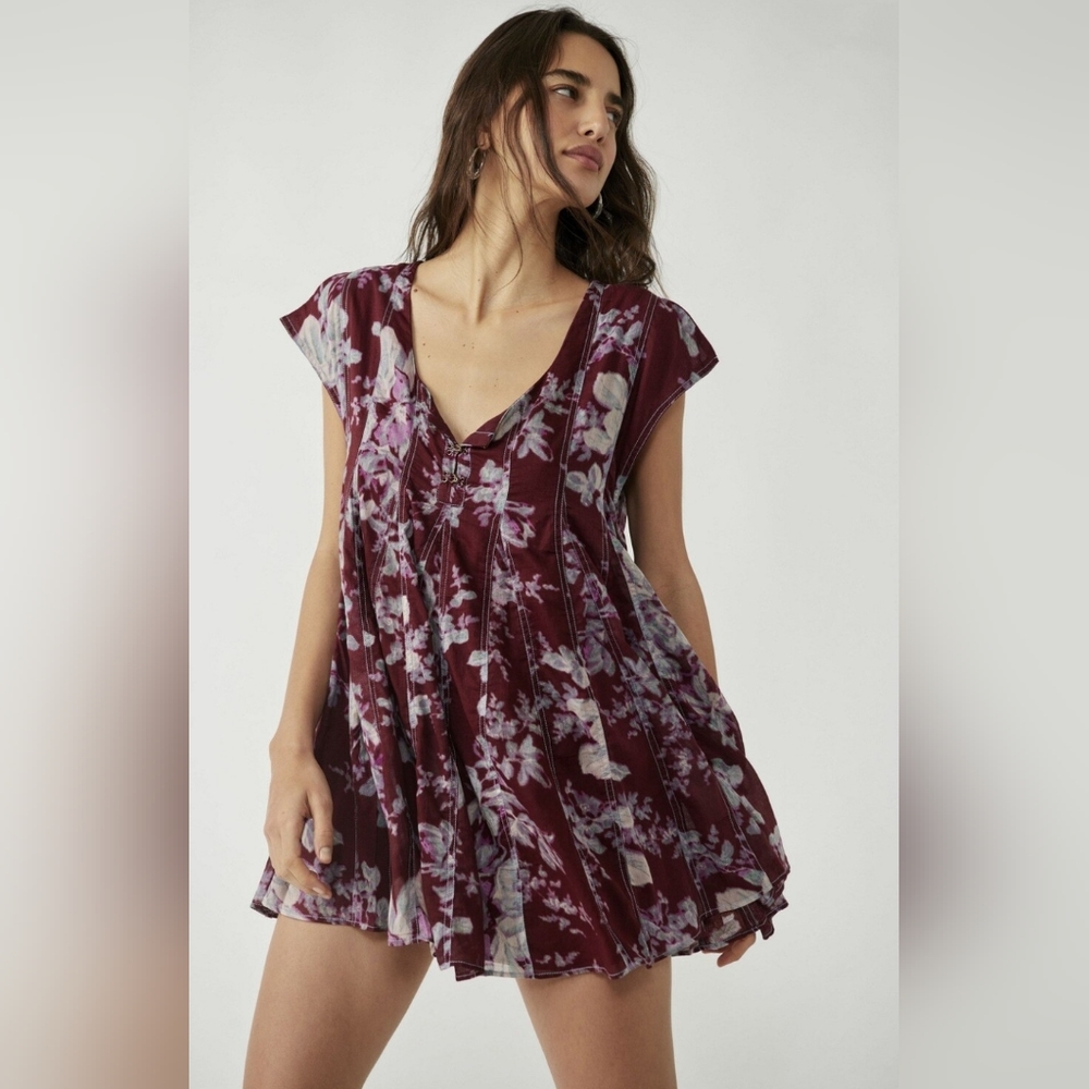 FREE PEOPLE Sully Babydoll Dress - Picture 1 of 16